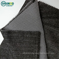 OEKO 55% Polyester 45% Viscose 140gsm Brushed Woven Fusible Interlining Textile for Suit